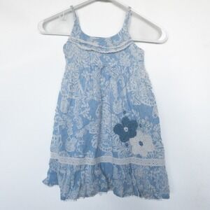 CuteyCouture Dress Girls 4/5 Years Floral Crochet‎ Flower Sundress Summer Cute